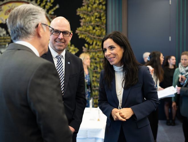 Regierungschef und Aussenministerin tauschten sich mit der Parlamentarischen Versammlung des Europarats aus