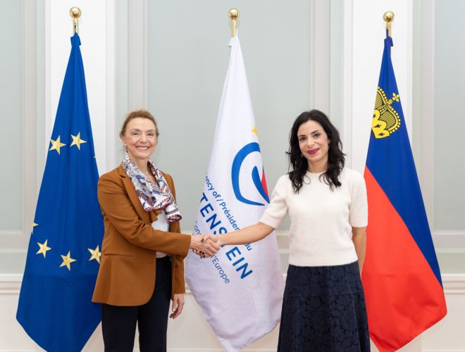 Council of Europe Secretary General visits Liechtenstein